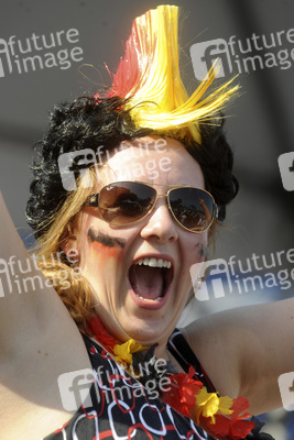 Puiblic Viewing beim WM-Spiel Deutschland gegen Brasilien, New York