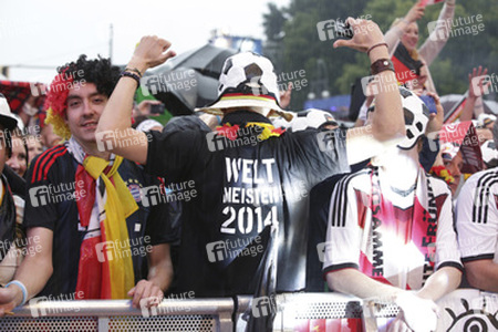 WM-Fanmeile beim Finalspiel Deutschland gegen Argentinien, Berlin