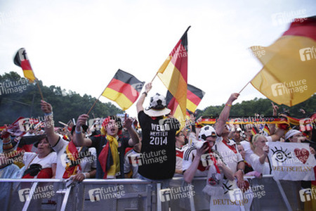 WM-Fanmeile beim Finalspiel Deutschland gegen Argentinien, Berlin