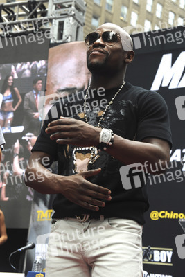 Floyd Mayweather Jr. vs. Marcos Maidana  Pressekonferenz  New York