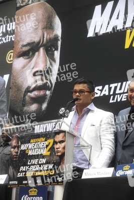Floyd Mayweather Jr. vs. Marcos Maidana  Pressekonferenz  New York