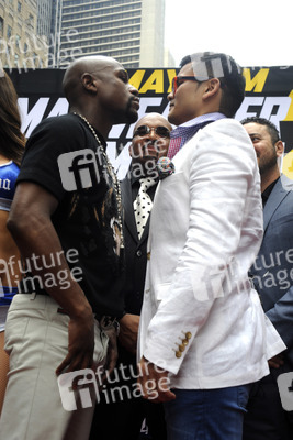 Floyd Mayweather Jr. vs. Marcos Maidana  Pressekonferenz  New York