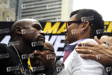 Floyd Mayweather Jr. vs. Marcos Maidana  Pressekonferenz  New York