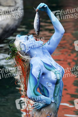 Tierpfleger / Zookeeper Bodypainting