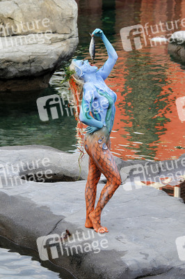 Tierpfleger / Zookeeper Bodypainting