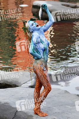 Tierpfleger / Zookeeper Bodypainting