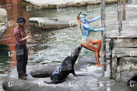 Tierpfleger / Zookeeper Bodypainting