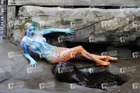 Tierpfleger / Zookeeper Bodypainting