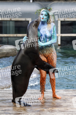 Tierpfleger / Zookeeper Bodypainting