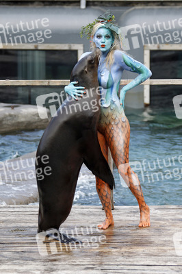 Tierpfleger / Zookeeper Bodypainting