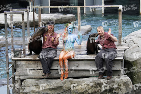 Tierpfleger / Zookeeper Bodypainting