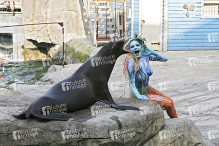 Tierpfleger / Zookeeper Bodypainting