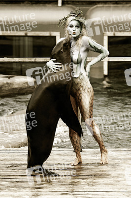 Tierpfleger / Zookeeper Bodypainting