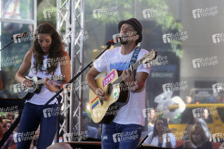 Jason Mraz in der NBC-Show 'Today', New York