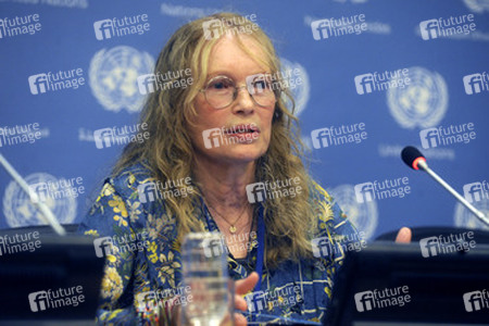 Mia Farrow Pressekonferenz, New York