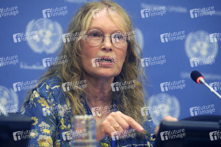 Mia Farrow Pressekonferenz, New York