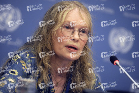 Mia Farrow Pressekonferenz, New York