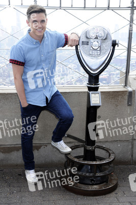 Jesse McCartney besucht das The Empire State Building, New York