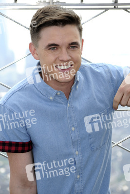 Jesse McCartney besucht das The Empire State Building, New York