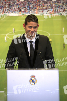 Real Madrid präsentiert James Rodriguez, Madrid