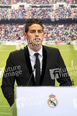 Real Madrid präsentiert James Rodriguez, Madrid