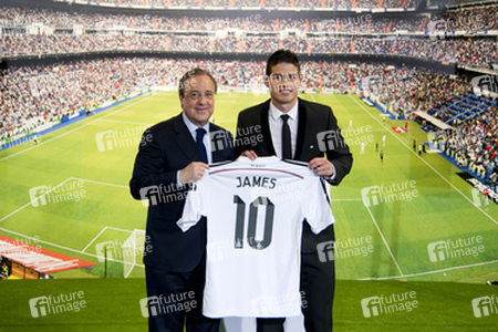 Real Madrid präsentiert James Rodriguez, Madrid