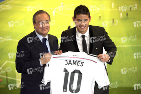 Real Madrid präsentiert James Rodriguez, Madrid