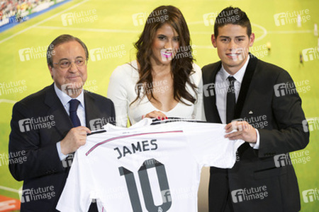 Real Madrid präsentiert James Rodriguez, Madrid