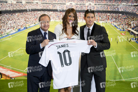 Real Madrid präsentiert James Rodriguez, Madrid