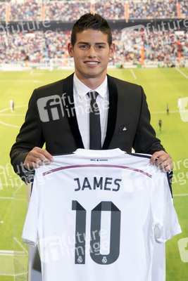 Real Madrid präsentiert James Rodriguez, Madrid