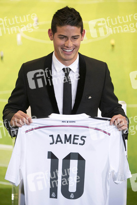 Real Madrid präsentiert James Rodriguez, Madrid