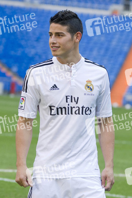 Real Madrid präsentiert James Rodriguez, Madrid