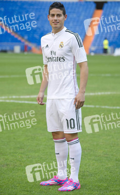 Real Madrid präsentiert James Rodriguez, Madrid
