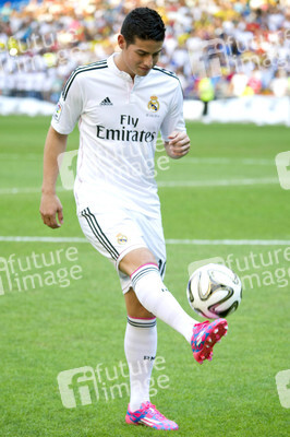 Real Madrid präsentiert James Rodriguez, Madrid