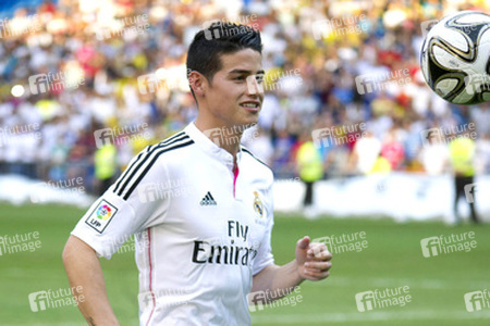 Real Madrid präsentiert James Rodriguez, Madrid