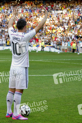 Real Madrid präsentiert James Rodriguez, Madrid