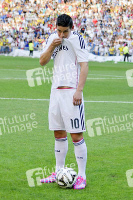 Real Madrid präsentiert James Rodriguez, Madrid