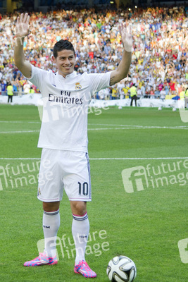 Real Madrid präsentiert James Rodriguez, Madrid