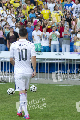 Real Madrid präsentiert James Rodriguez, Madrid