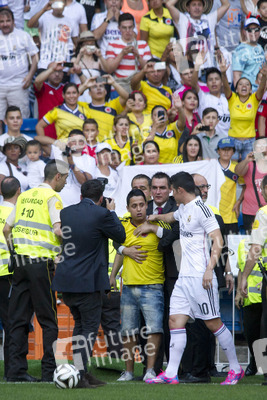 Real Madrid präsentiert James Rodriguez, Madrid