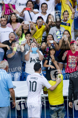 Real Madrid präsentiert James Rodriguez, Madrid