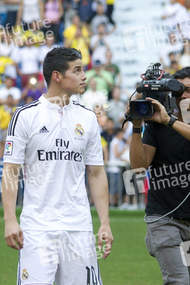 Real Madrid präsentiert James Rodriguez, Madrid