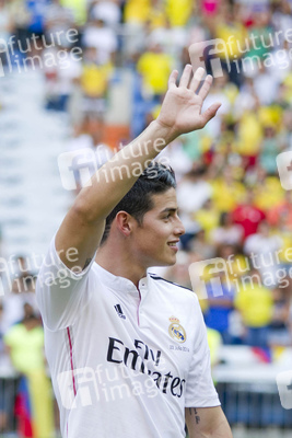 Real Madrid präsentiert James Rodriguez, Madrid