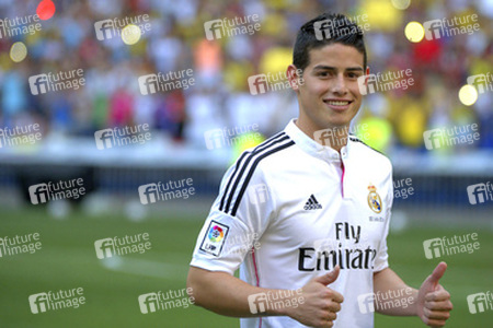 Real Madrid präsentiert James Rodriguez, Madrid