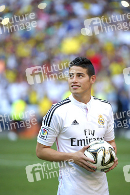 Real Madrid präsentiert James Rodriguez, Madrid