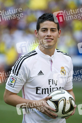 Real Madrid präsentiert James Rodriguez, Madrid