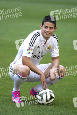 Real Madrid präsentiert James Rodriguez, Madrid