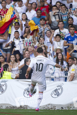 Real Madrid präsentiert James Rodriguez, Madrid