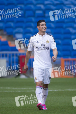 Real Madrid präsentiert James Rodriguez, Madrid