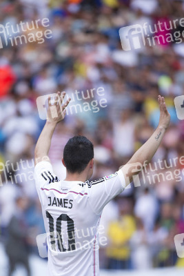 Real Madrid präsentiert James Rodriguez, Madrid